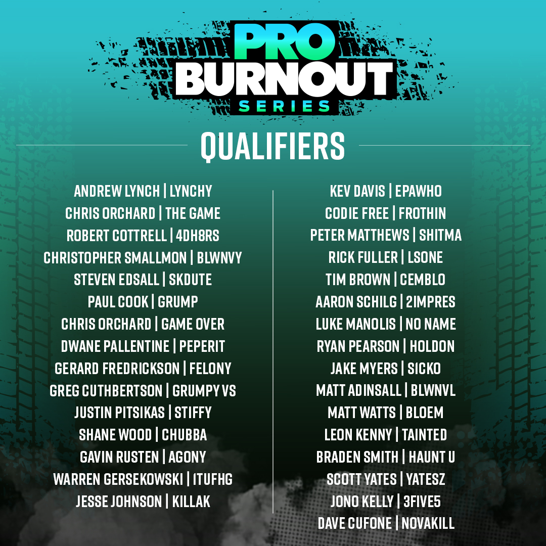 Pro Burnout Series - Summernats