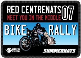 RED CENTRENATS 07 BIKE PATCH