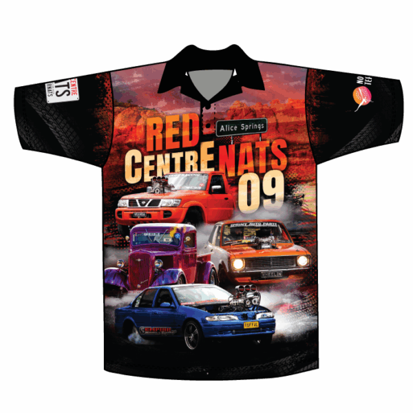 RED CENTRENATS 09 SUBLIMATED POLO