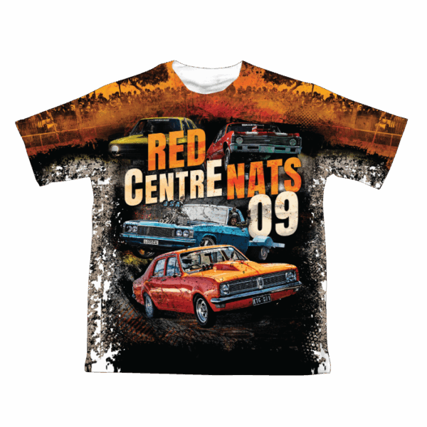 RED CENTRENATS 09 ADULTS SUBLIMATED T-SHIRT