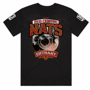 REDCENTRENATS 10 MEN'S ENTRANT T-SHIRT - BLACK