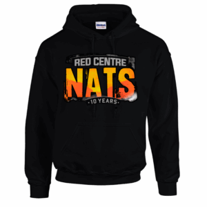 RED CENTRENATS 10 PULLOVER HOODIE