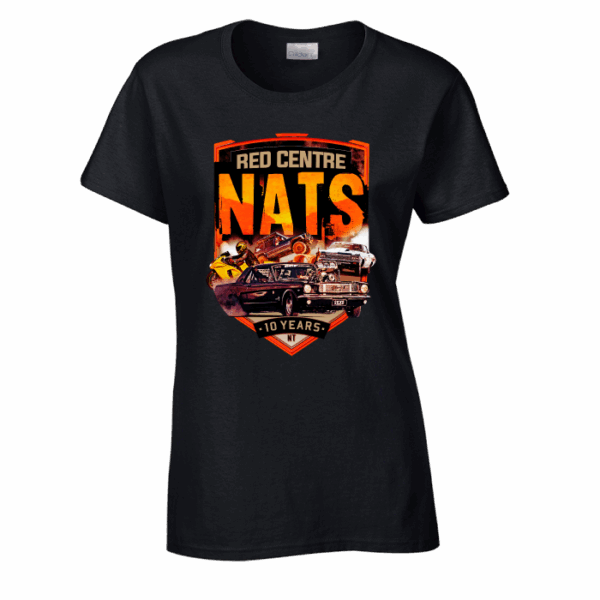 REDCENTRENATS 10 WOMEN'S EVENT T-SHIRT