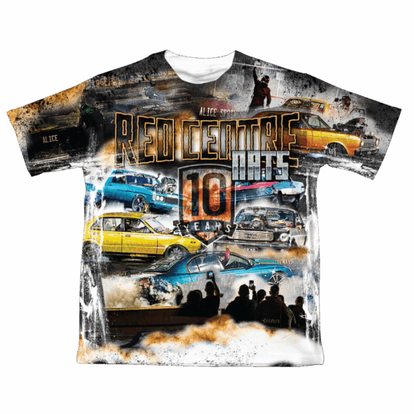 RED CENTRENATS 10 ADULTS SUBLIMATED T-SHIRT