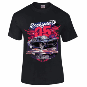 ROCKYNATS 05 MEN'S EVENT T-SHIRT - BLACK