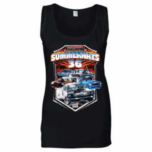 SUMMERNATS 36 WOMEN'S EVENT SINGLET - BLACK