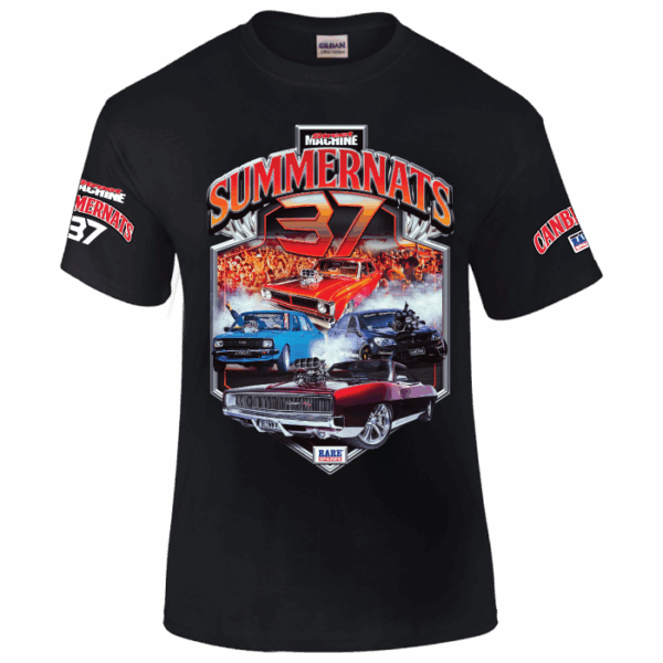 SUMMERNATS 37 MEN'S EVENT T-SHIRT - BLACK