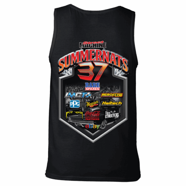 SUMMERNATS 37 WOMEN'S EVENT SINGLET - BLACK - Image 2