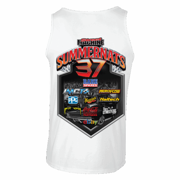 SUMMERNATS 37 WOMEN'S EVENT SINGLET - WHITE - Image 2
