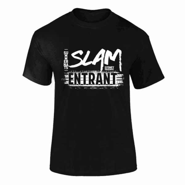 SLAM ENTRANT T-SHIRT - BLACK