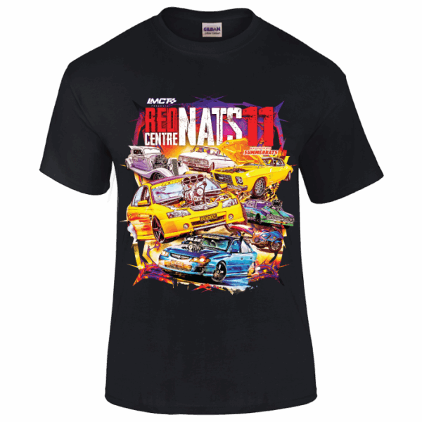 REDCENTRENATS 11 MEN'S EVENT T-SHIRT - BLACK