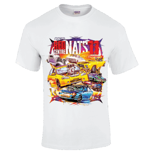 REDCENTRENATS 11 MEN'S EVENT T-SHIRT - WHITE