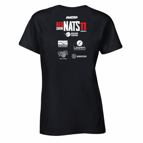 REDCENTRENATS 11 WOMEN'S EVENT T-SHIRT - Image 2