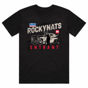 ROCKYNATS 05 MEN'S ENTRANT T-SHIRT - BLACK