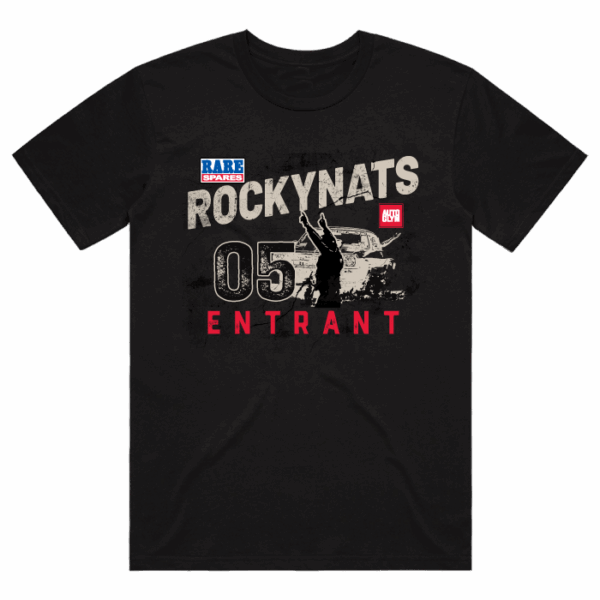 ROCKYNATS 05 MEN'S ENTRANT T-SHIRT - BLACK