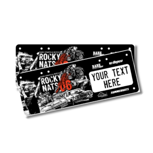 LINK TO PERSONALISED PLATE FOR ROCKYNATS 06 BELOW
