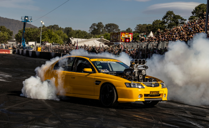 BLWNVY Pro Burnout Series car at Summernats 720x440 BLWNVY Pro Burnout Series car at Summernats 720x440