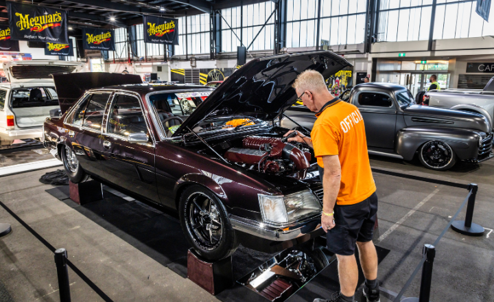 Car being judged at Summernats 720x440 Car being judged at Summernats