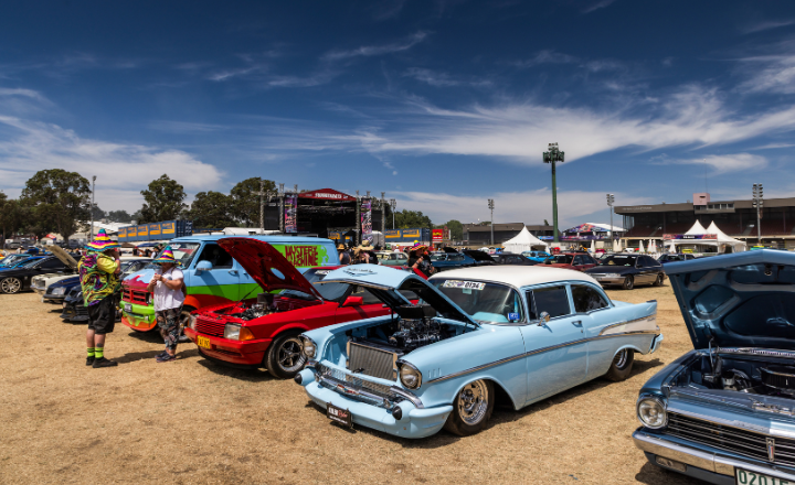 Main Arena Show n Shine at Summernats 720x440 Main Arena Show n Shine at Summernats