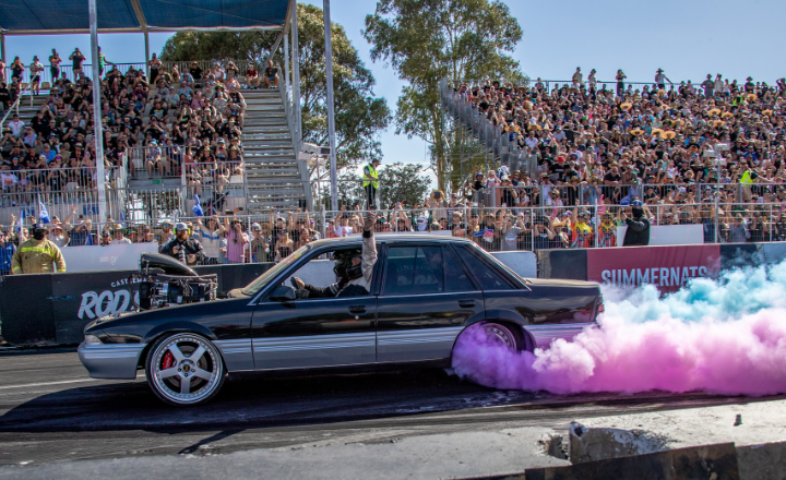 Pro Burnout Series Grand Final entrant at Summernats 720x440 Pro Burnout Series Grand Final entrant at Summernats