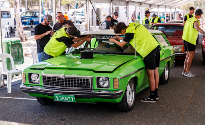 Thursday Program 720x440 Scrutineering at Summernats