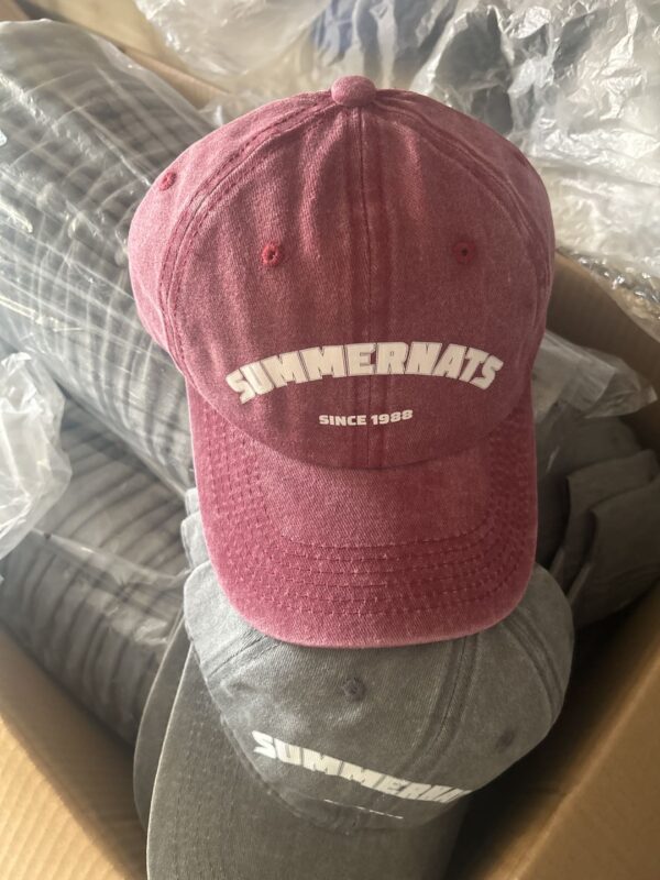 SUMMERNATS DAD CAP RED
