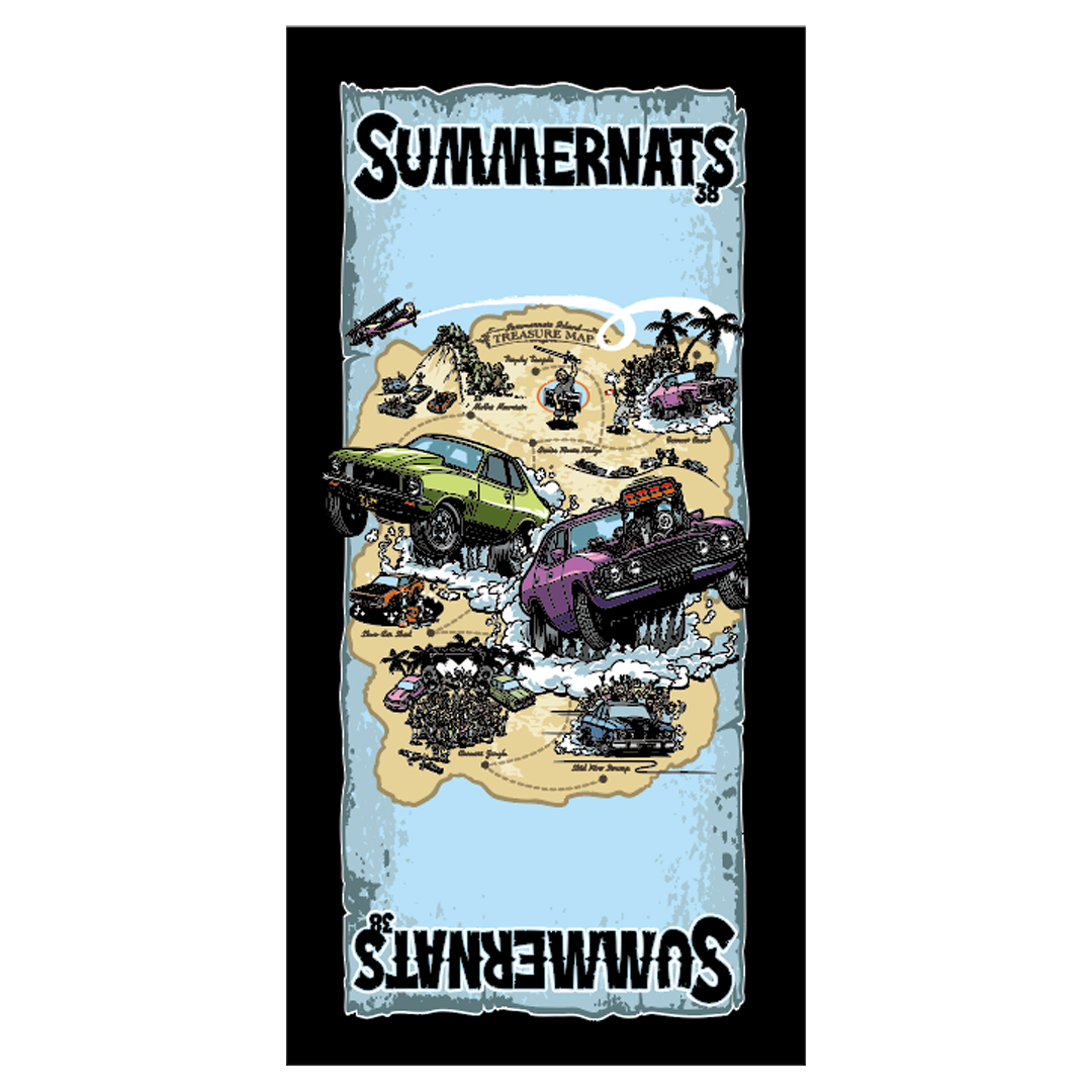 SUMMERNATS 38 BEACH TOWEL