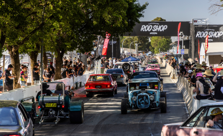 Cruise route at Summernats 38 720x440