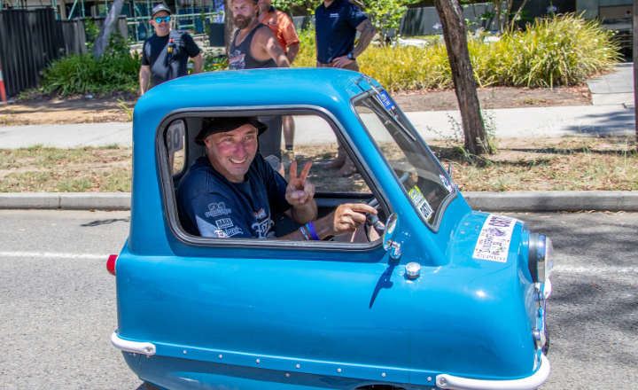 Summernats entrant in small car 720x440