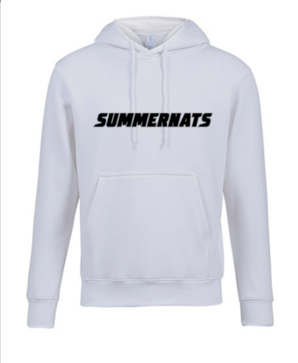 SUMMERNATS WHITE PULLOVER HOODIE