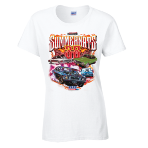 SUMMERNATS 38 WOMEN’S EVENT T-SHIRT-WHITE