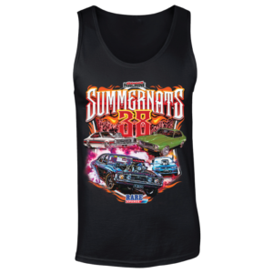 SUMMERNATS 38 MEN’S BLACK SINGLET
