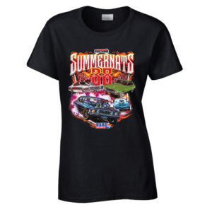 SUMMERNATS 38 WOMEN’S EVENT T-SHIRT-BLACK